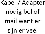 Kabels & Adapters